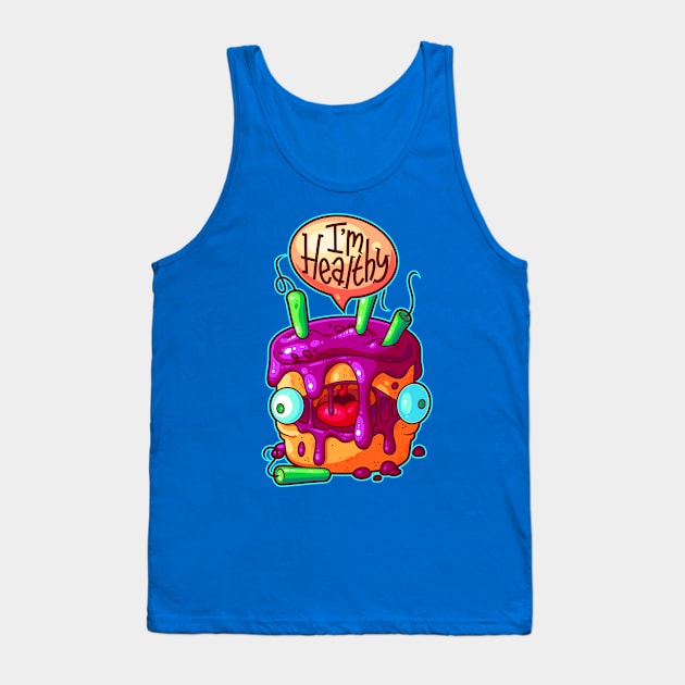 Lying Cake Tank Top by ArtisticDyslexia